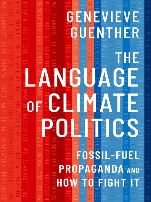 Title details for The Language of Climate Politics by Genevieve Guenther - Available